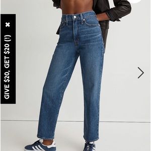 Madewell Petite Perfect Vintage Straight Jeans